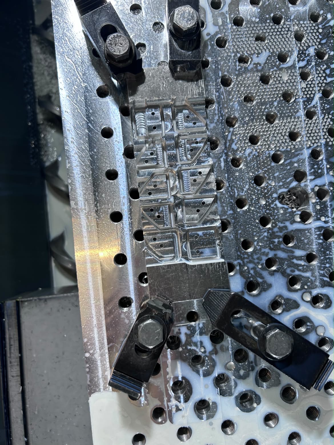CNC machined clamps
